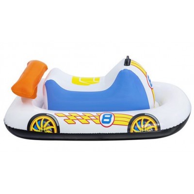Bestway Παιδικό Φουσκωτό Σωσίβιο με Χειρολαβές Jet Ski Λευκό με Πολύχρωμα Σχέδια 110cm x 75cm Bestway Παιδικό Φουσκωτό Σωσίβιο με Χειρολαβές Jet Ski Λευκό με Πολύχρωμα Σχέδια 110cm x 75cm