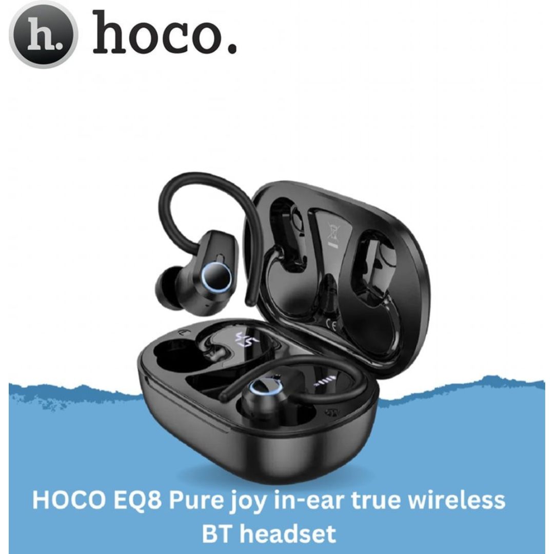 Bluetooth Handsfree In-Ear Ακουστικά με Θήκη Φόρτισης & Άγκιστρο Αυτιού Bluetooth Handsfree In-Ear Ακουστικά με Θήκη Φόρτισης & Άγκιστρο Αυτιού