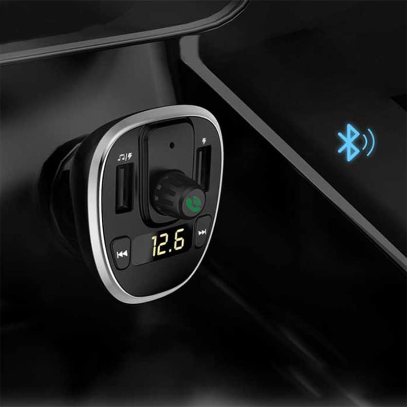 Bluetooth Πομπός Αυτοκινήτου USB, SD, MP3 Player & Φορτιστής USB & Type C με LCD Οθόνη - Handsfree Car FM Transmitter 12V & 24V Συμβατός για iOS & Android Bluetooth Πομπός Αυτοκινήτου USB, SD, MP3 Player & Φορτιστής USB & Type C με LCD Οθόνη - Handsfree Car FM Transmitter 12V & 24V Συμβατός για iOS & Android