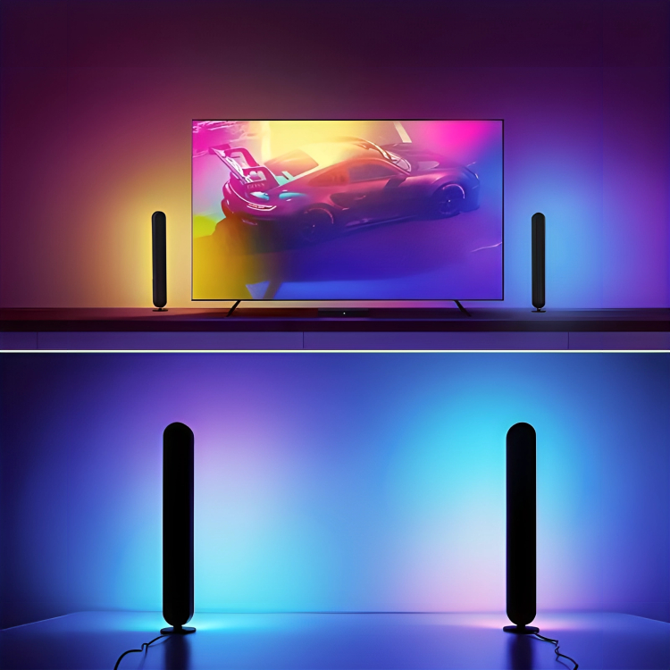 Διακοσμητική LED RGB Μπάρα Φωτισμού με Τηλεχειριστήριο Διακοσμητική LED RGB Μπάρα Φωτισμού με Τηλεχειριστήριο