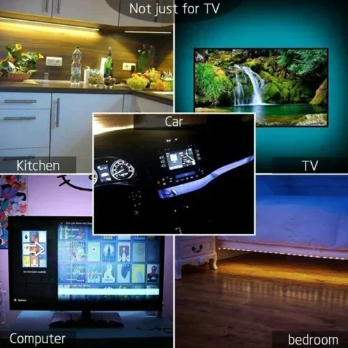 Διακοσμητική ταινία LED RGB με τηλεχειριστήριο και WiFi 5m Aerbes Διακοσμητική ταινία LED RGB με τηλεχειριστήριο και WiFi 5m Aerbes