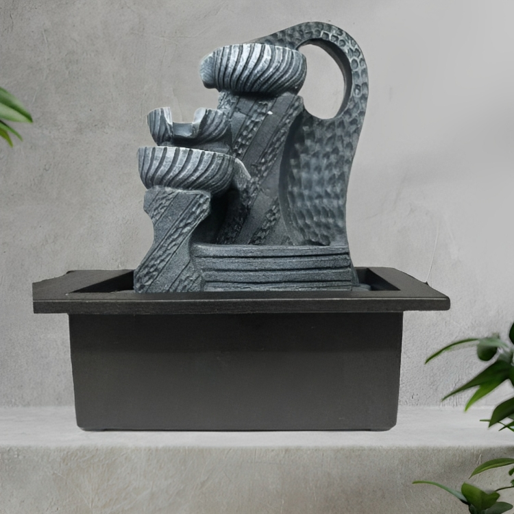 Διακοσμητικό Feng Shui Συντριβάνι Καταρράκτης με Φωτισμό LED - 28 x 23 x 18 εκ Διακοσμητικό Feng Shui Συντριβάνι Καταρράκτης με Φωτισμό LED - 28 x 23 x 18 εκ