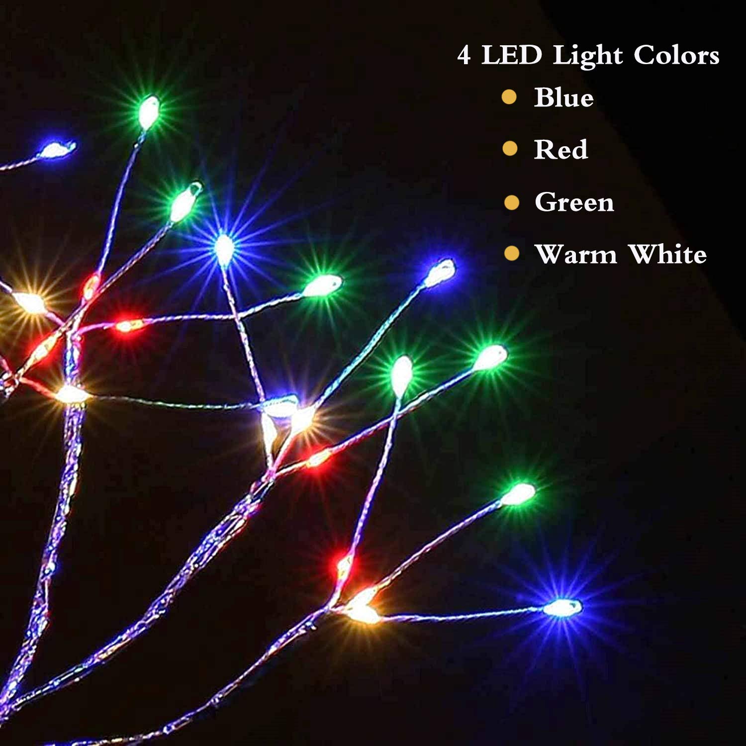 Διακοσμητικό Φωτιζόμενο Δέντρο 50cm με RGB Led Φωτισμό USB Διακοσμητικό Φωτιζόμενο Δέντρο 50cm με RGB Led Φωτισμό USB