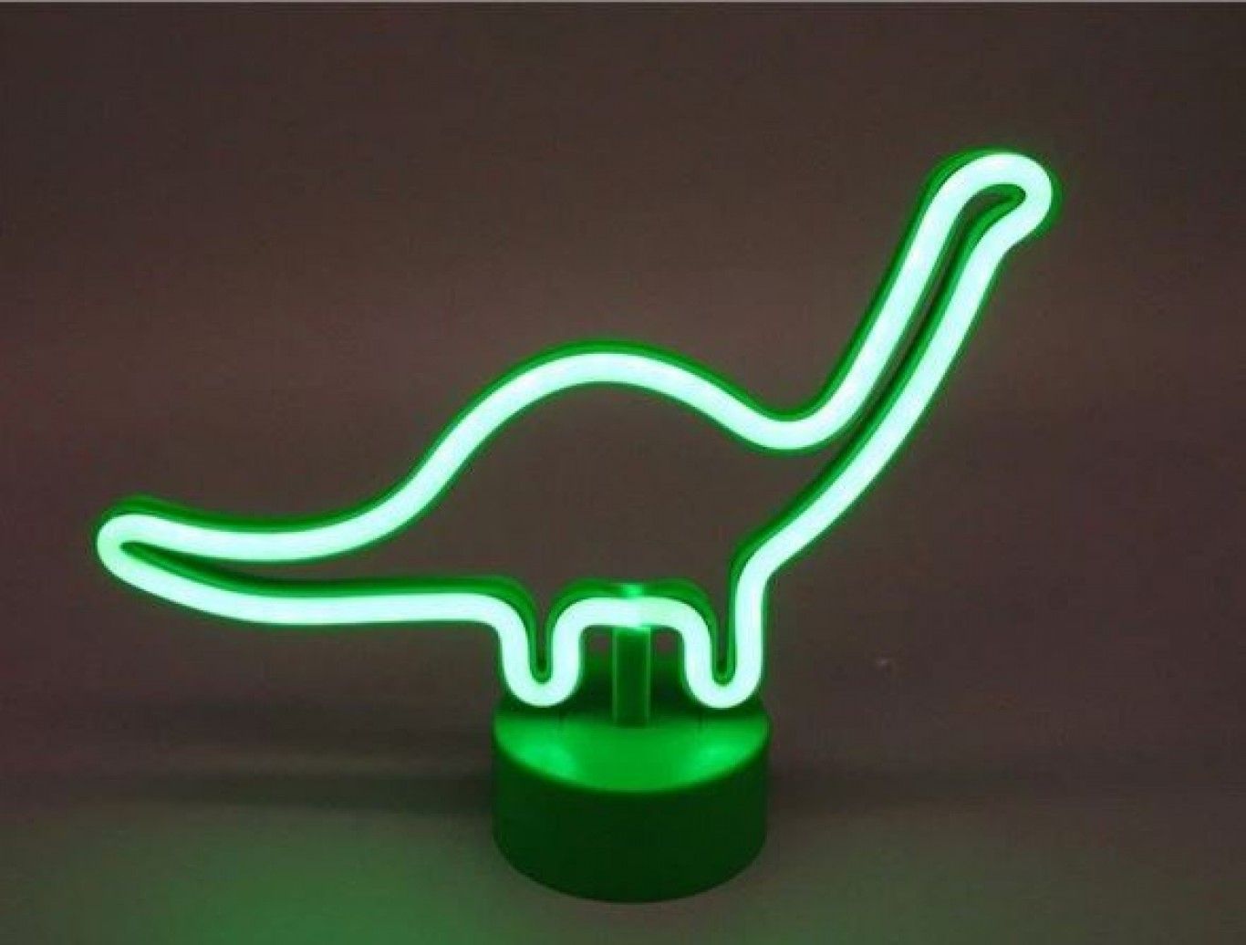 Διακοσμητικό Neon LED Φωτιστικό Δεινόσαυρος σε Πράσινο Χρώμα Decoration Lamp Dinosaur 19x32 cm Διακοσμητικό Neon LED Φωτιστικό Δεινόσαυρος σε Πράσινο Χρώμα Decoration Lamp Dinosaur 19x32 cm
