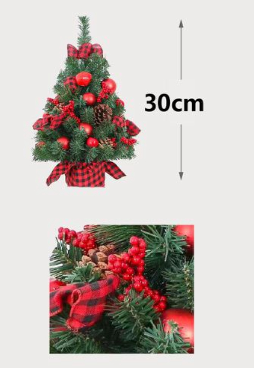 Διακοσμητικό Χριστουγεννιάτικο Δέντρο 30 cm με Κουκουνάρια και Κόκκινες Μπάλες Διακοσμητικό Χριστουγεννιάτικο Δέντρο 30 cm με Κουκουνάρια και Κόκκινες Μπάλες