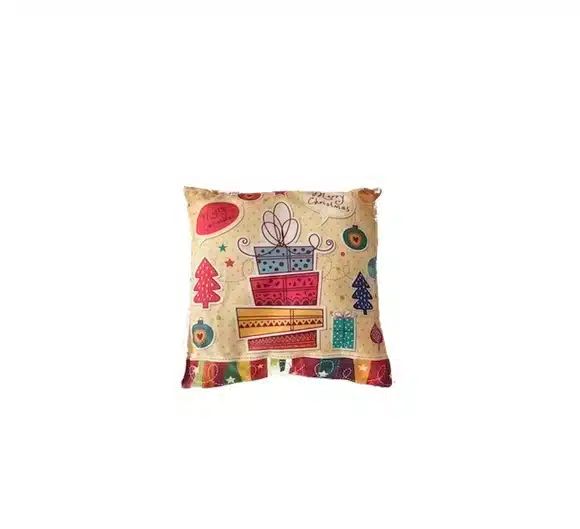 Διακοσμητικό Χριστουγεννιάτικο Μαξιλάρι Πολύχρωμο με Χριστουγεννιάτικα Σχέδια 43x43cm Διακοσμητικό Χριστουγεννιάτικο Μαξιλάρι Πολύχρωμο με Χριστουγεννιάτικα Σχέδια 43x43cm