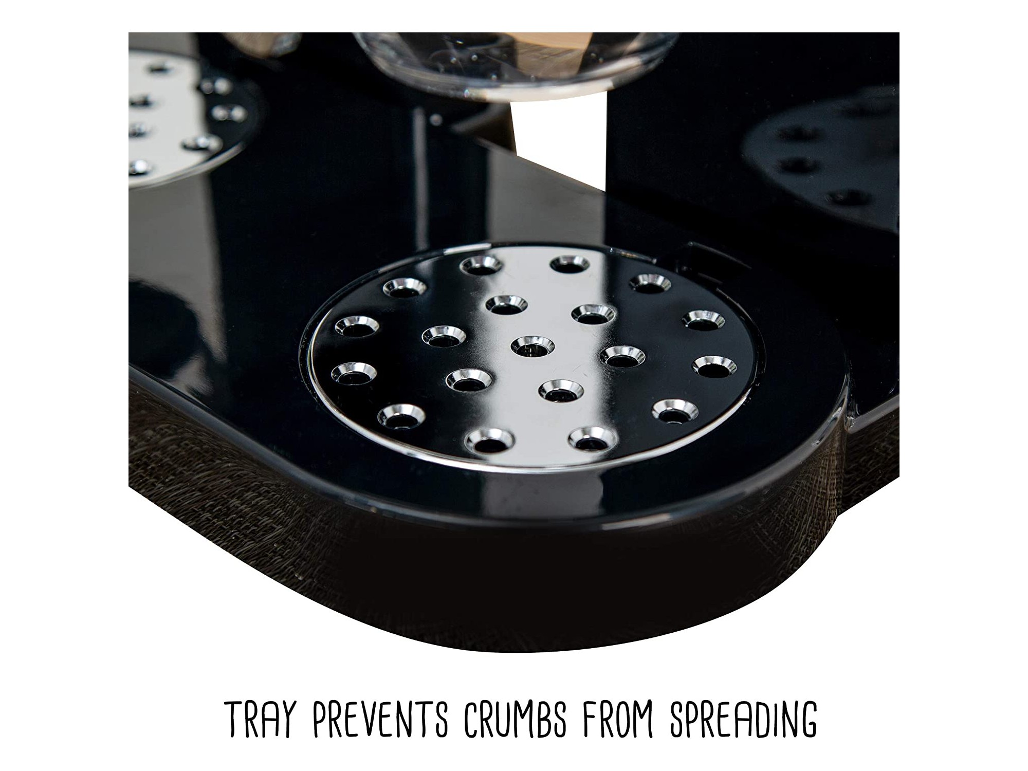 Διανεμητής Δημητριακών με Διπλό Δοχείο Αποθήκευσης 500ml x 2 – Μαύρο Διανεμητής Δημητριακών με Διπλό Δοχείο Αποθήκευσης 500ml x 2 – Μαύρο