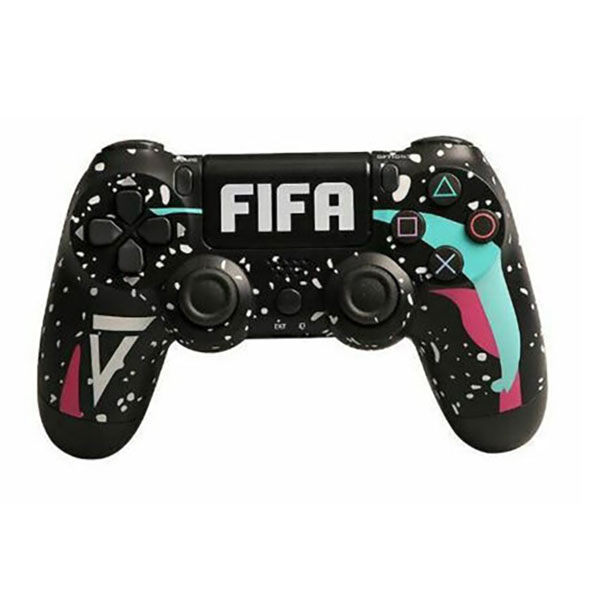 Doubleshock FIFA Ασύρματο Gamepad Χειριστήριο Παιχνιδιών για PS4 με Ενσωματωμένο Ηχείο και Φωτιζόμενη Μπάρα Μαύρο Doubleshock FIFA Ασύρματο Gamepad Χειριστήριο Παιχνιδιών για PS4 με Ενσωματωμένο Ηχείο και Φωτιζόμενη Μπάρα Μαύρο