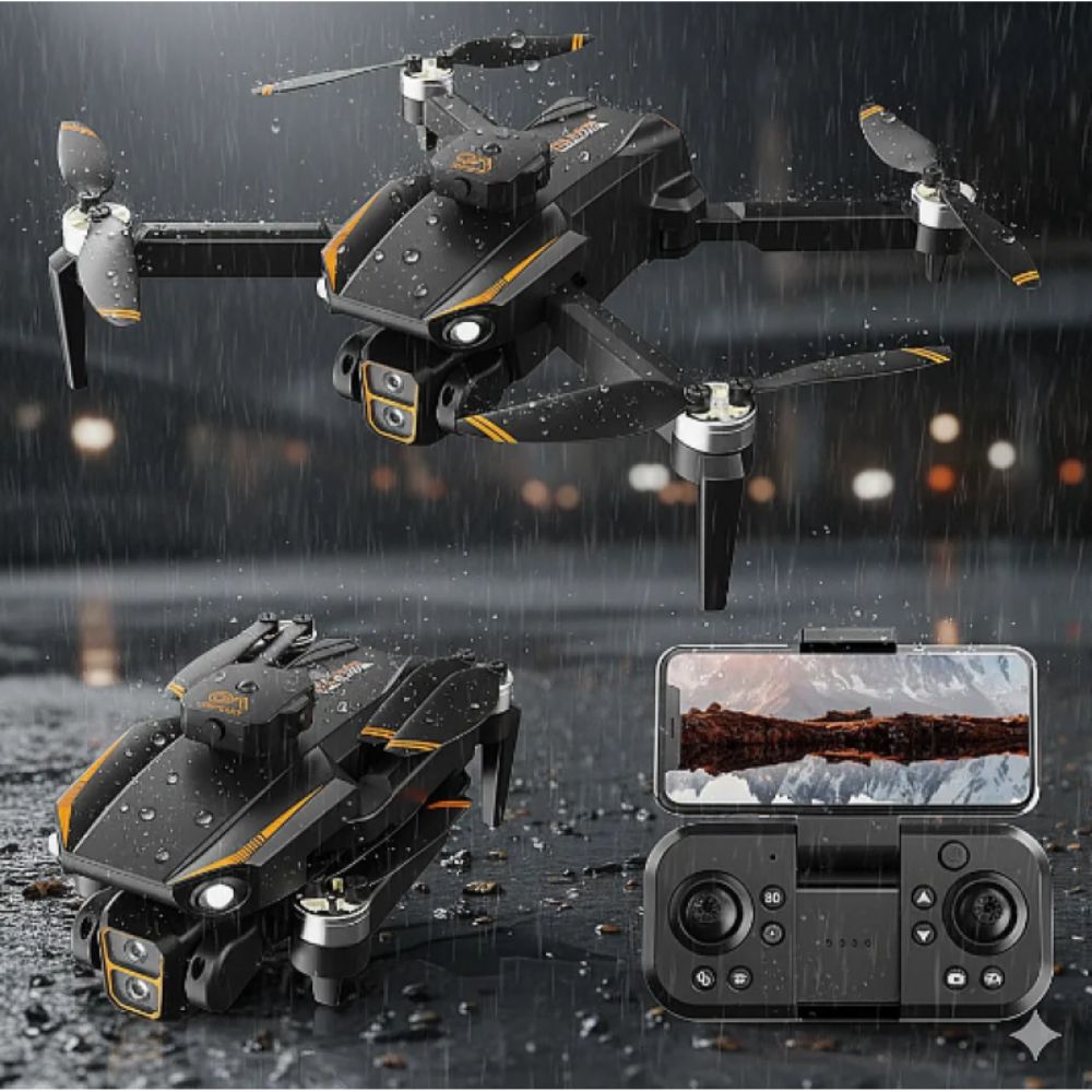 Drone 8K με Κάμερα και Brushless Μοτέρ – Αναδιπλούμενο Drone με LED Drone 8K με Κάμερα και Brushless Μοτέρ – Αναδιπλούμενο Drone με LED