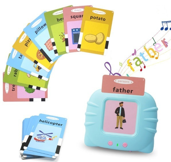 Early Education Card Machine Device Εκπαιδευτικό Παιχνίδι Γνώσεων για Παιδιά με Ήχους 2-6 Ετών Early Education Card Machine Device Εκπαιδευτικό Παιχνίδι Γνώσεων για Παιδιά με Ήχους 2-6 Ετών