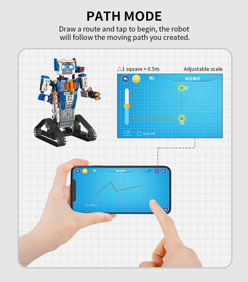 Εκπαιδευτικό Παιχνίδι Έξυπνο Συναρμολογούμενο Τηλεκατευθυνόμενο Ρομπότ Εκπαιδευτικό Παιχνίδι Έξυπνο Συναρμολογούμενο Τηλεκατευθυνόμενο Ρομπότ