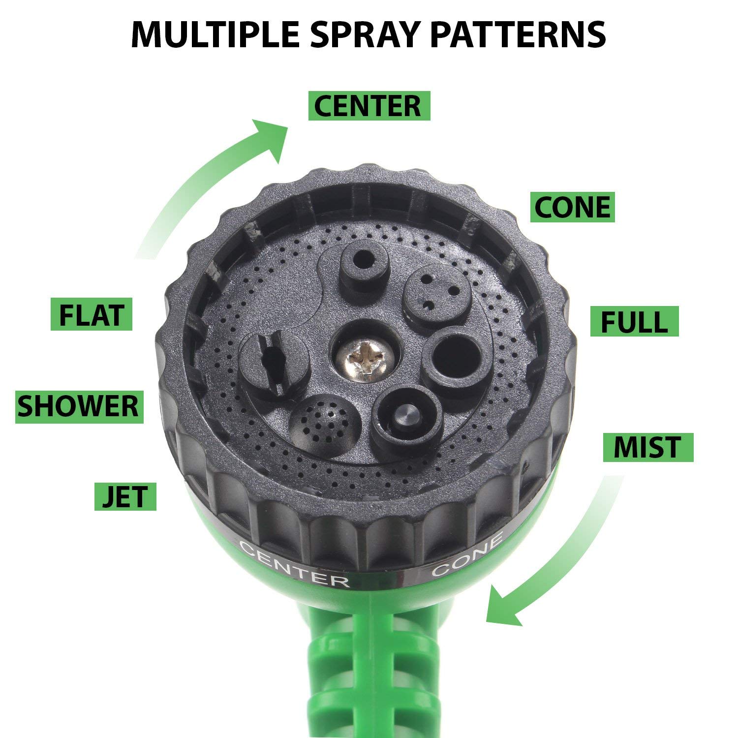Έξυπνο - Επεκτεινόμενο Λάστιχο Ποτίσματος 2-6 Μέτρα με Πιστόλι και 7 Ρυθμίσεις Ψεκασμού Έξυπνο - Επεκτεινόμενο Λάστιχο Ποτίσματος 2-6 Μέτρα με Πιστόλι και 7 Ρυθμίσεις Ψεκασμού