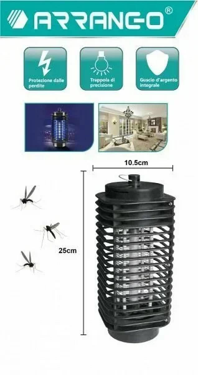 Εντομοπαγίδα UV LED Κουνουπιών και Εντόμων Arrango - Mosquito Killer Lamp Εντομοπαγίδα UV LED Κουνουπιών και Εντόμων Arrango - Mosquito Killer Lamp
