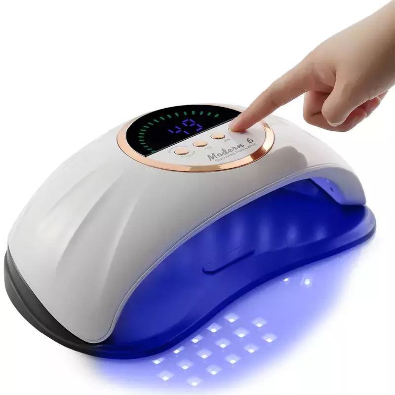 Επαγγελματικό Φουρνάκι Νυχιών UV LED 150W με Χρονοδιακόπτη και Αισθητήρα Κίνησης Λευκό Επαγγελματικό Φουρνάκι Νυχιών UV LED 150W με Χρονοδιακόπτη και Αισθητήρα Κίνησης Λευκό