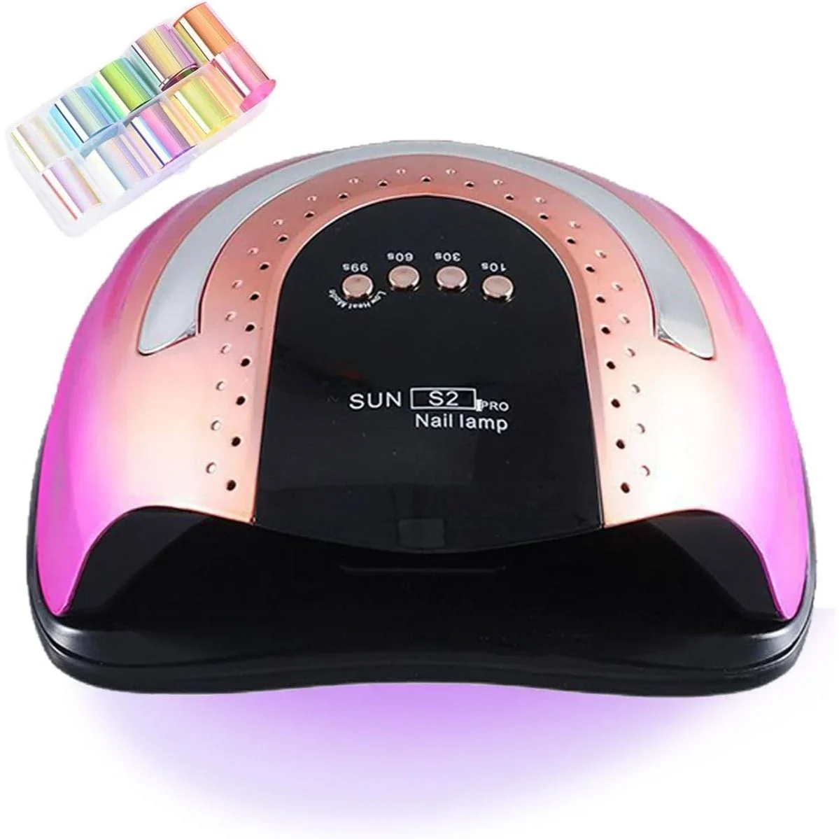 Επαγγελματικό Πολύχρωμο Φουρνάκι Νυχιών με Χρονοδιακόπτη και Αισθητήρα Sun S2 Pro 268W Επαγγελματικό Πολύχρωμο Φουρνάκι Νυχιών με Χρονοδιακόπτη και Αισθητήρα Sun S2 Pro 268W