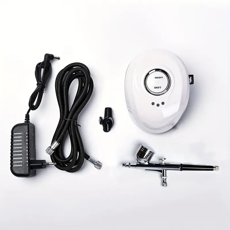 Επαγγελματικός Αερογράφος Airbrush με Συμπιεστή - Για Ζωγραφική, Μακιγιάζ, DIY & Facial Treatments Επαγγελματικός Αερογράφος Airbrush με Συμπιεστή - Για Ζωγραφική, Μακιγιάζ, DIY & Facial Treatments