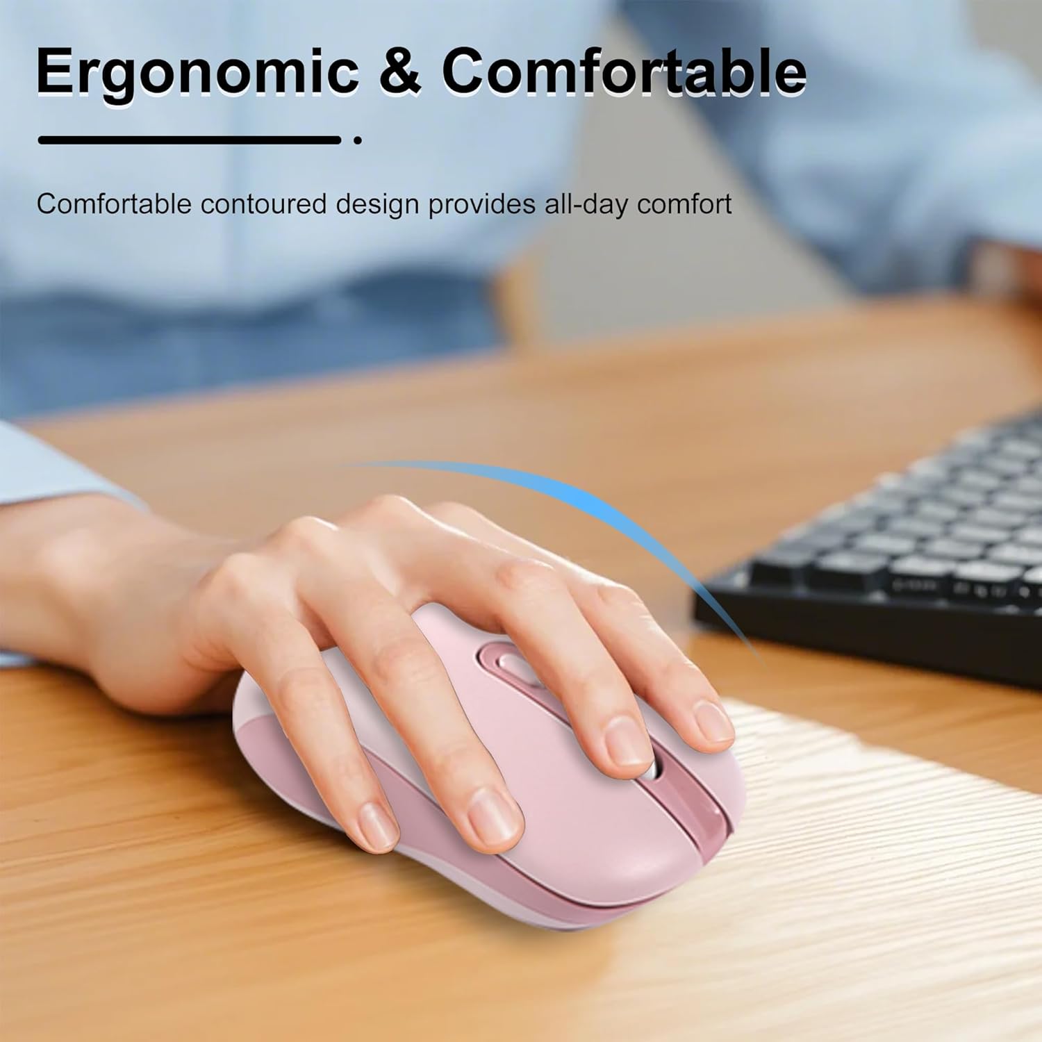 Επαναφορτιζόμενο Ασύρματο Ποντίκι Διπλής Λειτουργίας USB 2.4G & Bluetooth Επαναφορτιζόμενο Ασύρματο Ποντίκι Διπλής Λειτουργίας USB 2.4G & Bluetooth