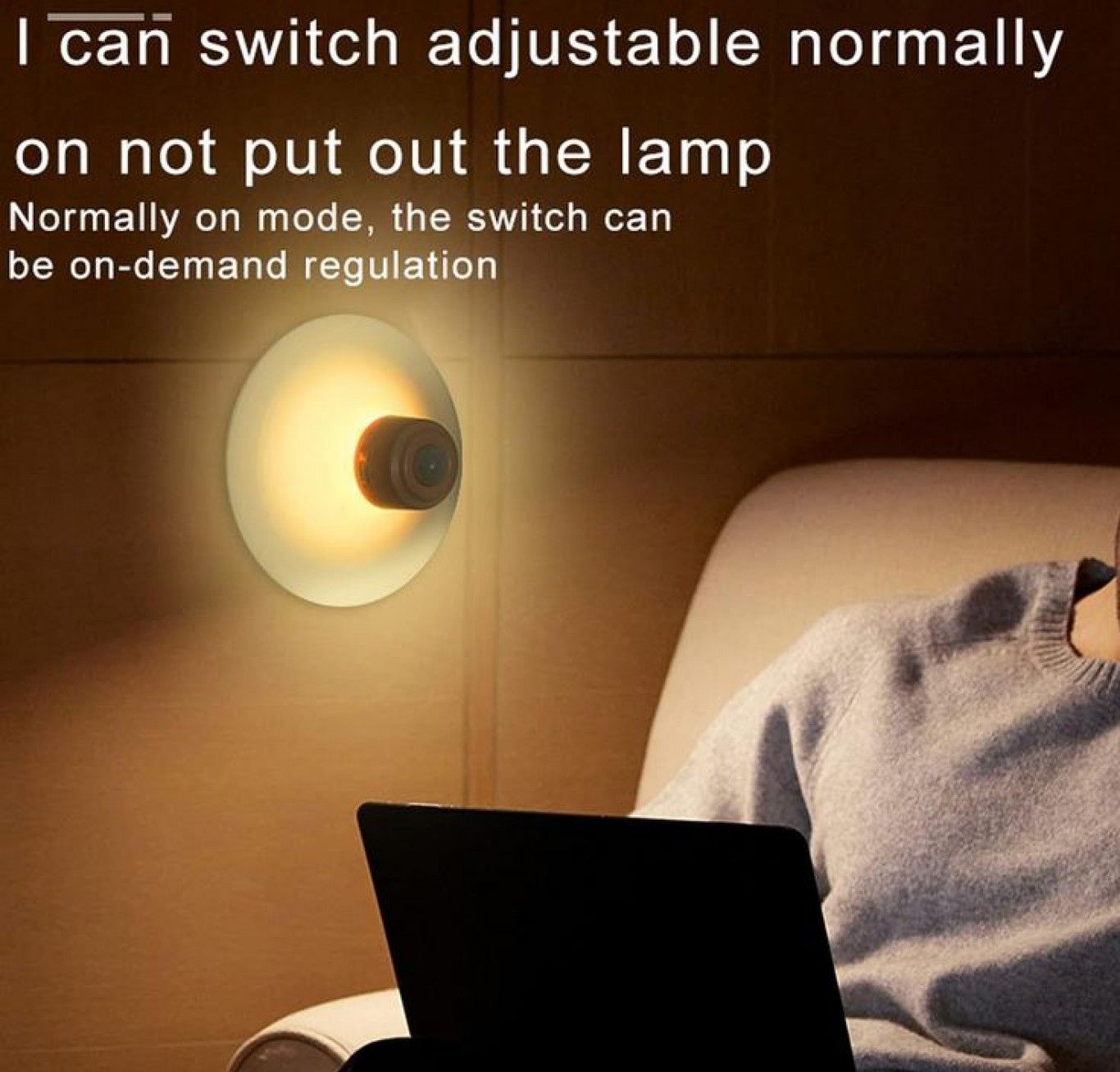 Επαναφορτιζόμενο Φως Νυκτός με Βεντούζα και Ανίχνευση Κίνησης Επαναφορτιζόμενο Φως Νυκτός με Βεντούζα και Ανίχνευση Κίνησης