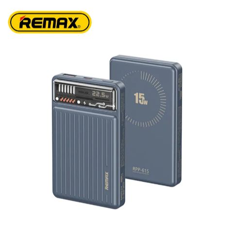 Επαναφορτιζόμενο Mini Power Bank Remax Γρήγορης Φορτιστής 10000mAh 20W/22.5W USB & Type-C θύρες με Ασύρματη Φόρτιση - Μπλε Επαναφορτιζόμενο Mini Power Bank Remax Γρήγορης Φορτιστής 10000mAh 20W/22.5W USB & Type-C θύρες με Ασύρματη Φόρτιση - Μπλε