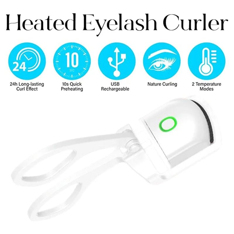 Επαναφορτιζόμενο Θερμαινόμενο Ψαλίδι Βλεφαρίδων – Electric Eyelash Curler Επαναφορτιζόμενο Θερμαινόμενο Ψαλίδι Βλεφαρίδων – Electric Eyelash Curler
