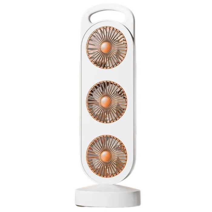 Επαναφορτιζόμενος Ανεμιστήρας Τριπλής Ροής Αέρα – Ισχυρός, Αθόρυβος και Φορητός Επαναφορτιζόμενος Ανεμιστήρας Τριπλής Ροής Αέρα – Ισχυρός, Αθόρυβος και Φορητός