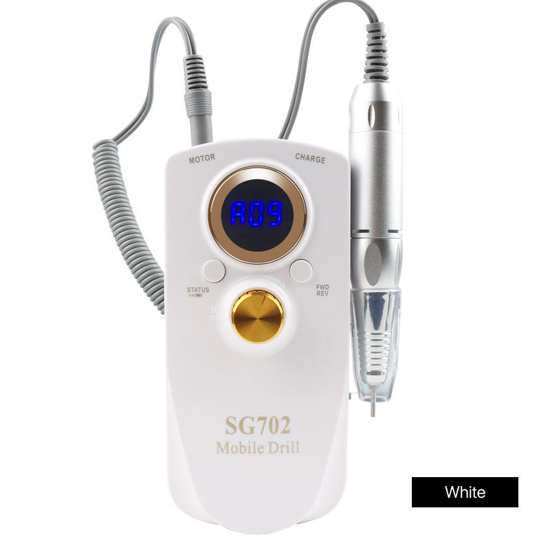 Επαναφορτιζόμενος Φορητός Τροχός Νυχιών 35000rpm Επαναφορτιζόμενος Φορητός Τροχός Νυχιών 35000rpm