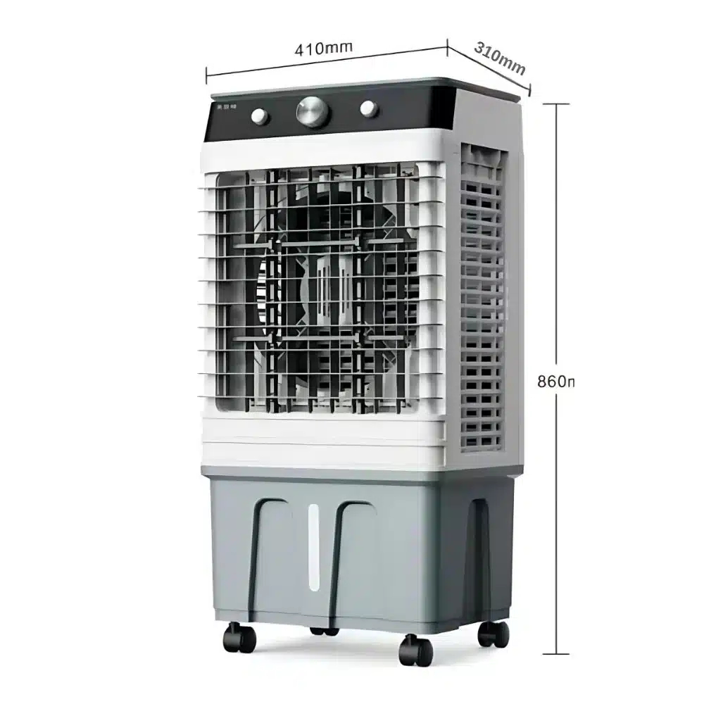 Επιδαπέδιος Τροχήλατος Ανεμιστήρας με Ρυθμιζόμενη Ταχύτητα - Φορητή Μονάδα Δροσισμού – Air Cooler Δαπέδου 150W Επιδαπέδιος Τροχήλατος Ανεμιστήρας με Ρυθμιζόμενη Ταχύτητα - Φορητή Μονάδα Δροσισμού – Air Cooler Δαπέδου 150W