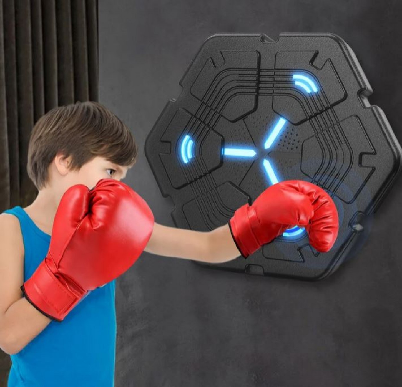 Επιτοίχια Συσκευή Προπόνησης Πυγμαχίας με Bluetooth, Smart Music Boxing Machine Επιτοίχια Συσκευή Προπόνησης Πυγμαχίας με Bluetooth, Smart Music Boxing Machine