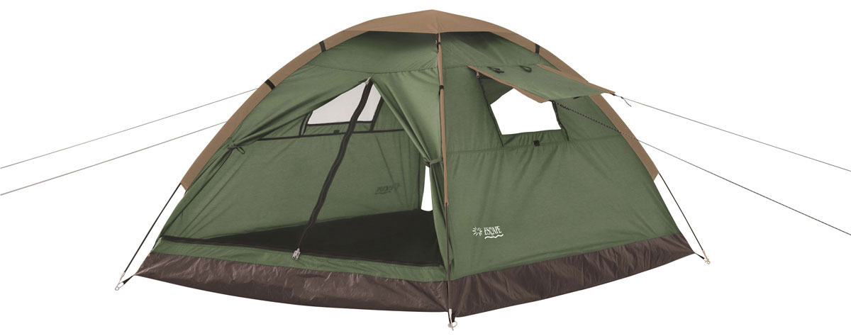 ESCAPE Αδιάβροχη Σκηνή Camping 4 Ατόμων με 2 Πόρτες και 2 Παράθυρα 200x225x165 cm ESCAPE Αδιάβροχη Σκηνή Camping 4 Ατόμων με 2 Πόρτες και 2 Παράθυρα 200x225x165 cm