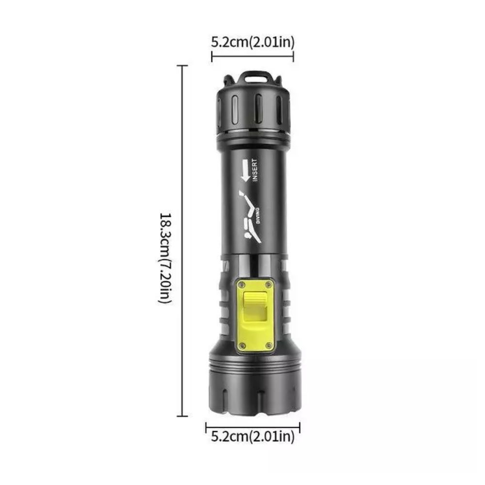 Φακός Κατάδυσης LED 1000 Lumens IPX8 με Μπαταρία Λιθίου Φακός Κατάδυσης LED 1000 Lumens IPX8 με Μπαταρία Λιθίου