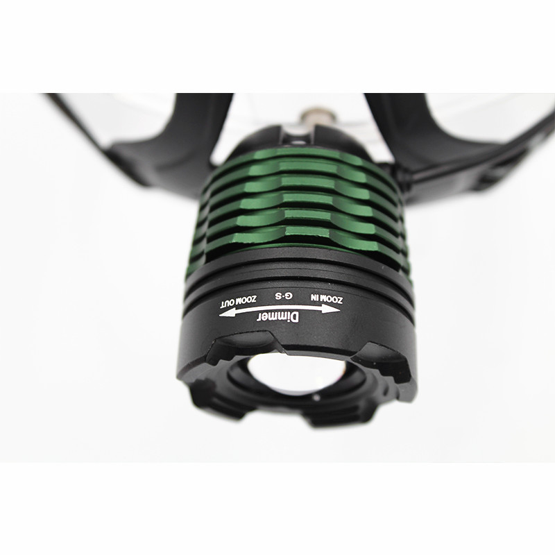 Φακός με 1 LED T6 Κεφαλής για Ποδηλάτες / Camping / Ψάρεμα / Αναρρίχηση Υψηλής φωτεινότητας 1000 Lumen με Zoom Αδιάβροχος - USB Επαναφορτιζόμενος Headlamp Φακός με 1 LED T6 Κεφαλής για Ποδηλάτες / Camping / Ψάρεμα / Αναρρίχηση Υψηλής φωτεινότητας 1000 Lumen με Zoom Αδιάβροχος - USB Επαναφορτιζόμενος Headlamp