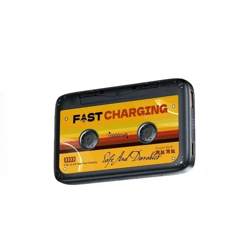 Φορητή Μπαταρία Φορτιστής Remax - Tape Fast Charging Power Bank 10000mAh 22.5W με 2 Θύρες USB-A Μαύρο Φορητή Μπαταρία Φορτιστής Remax - Tape Fast Charging Power Bank 10000mAh 22.5W με 2 Θύρες USB-A Μαύρο