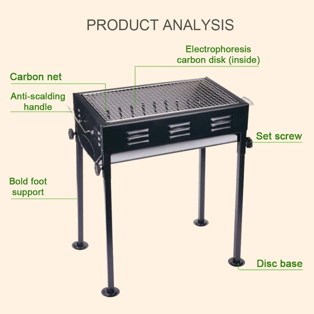 Φορητή Πτυσσόμενη Ψησταριά Κάρβουνου για BBQ 65 x 30 x 67cm Φορητή Πτυσσόμενη Ψησταριά Κάρβουνου για BBQ 65 x 30 x 67cm