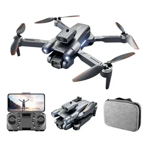 Φορητό Αναδιπλούμενο Drone 5G με 4K Κάμερα, LED και Έξυπνες Λειτουργίες – Ασημί Φορητό Αναδιπλούμενο Drone 5G με 4K Κάμερα, LED και Έξυπνες Λειτουργίες – Ασημί