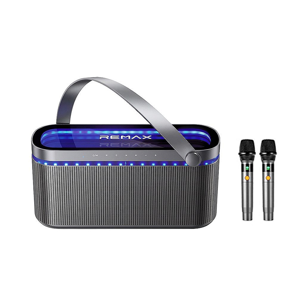 Φορητό Ασύρματο Ηχείο Bluetooth Remax – Ισχυρός Ήχος και RGB Φωτισμός Φορητό Ασύρματο Ηχείο Bluetooth Remax – Ισχυρός Ήχος και RGB Φωτισμός