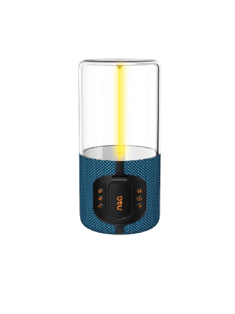 Φορητό Bluetooth Ηχείο OTU 5W με RGB Φωτισμό και MicroSD Μπλε Φορητό Bluetooth Ηχείο OTU 5W με RGB Φωτισμό και MicroSD Μπλε