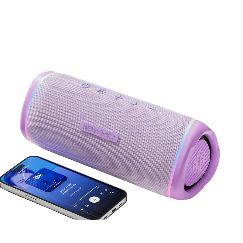 Φορητό Bluetooth Ηχείο RGB Bass-18 με Heavy Bass Φορητό Bluetooth Ηχείο RGB Bass-18 με Heavy Bass