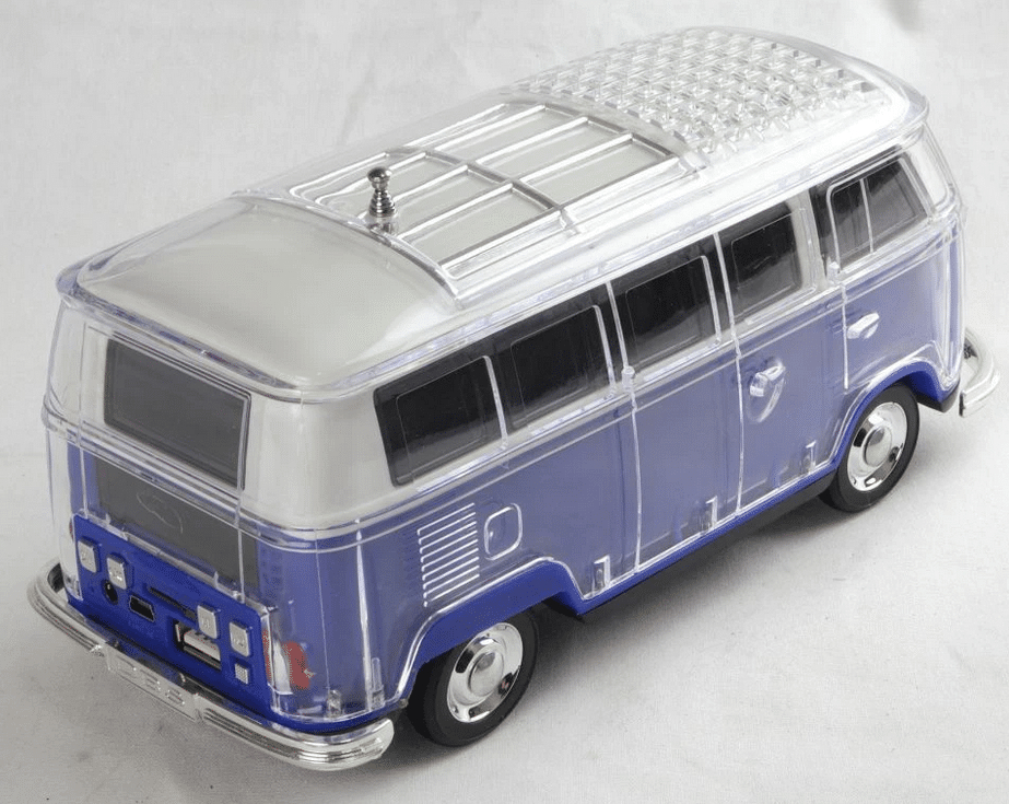 Ηχείο Bluetooth USB/SD Mini Bus με Ραδιόφωνο και Led Φώτα Μαύρο Ηχείο Bluetooth USB/SD Mini Bus με Ραδιόφωνο και Led Φώτα Μαύρο