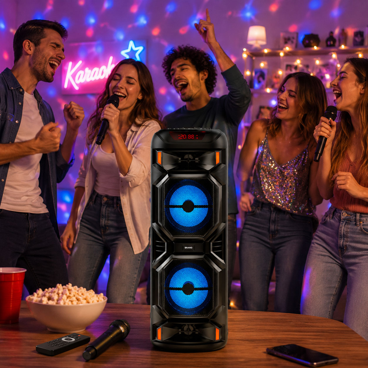 Φορητό Ηχείο Karaoke Bluetooth 8.5