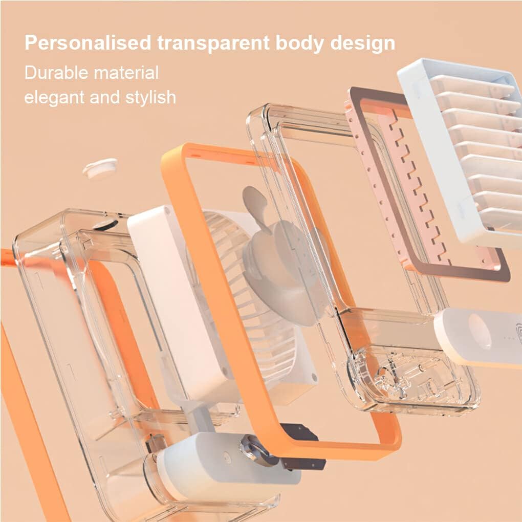 Φορητός Ανεμιστήρας Ψύξης & Υδρονέφωσης Type C 4.5W με Spray Νερού Υδρονέφωσης, LED Φωτισμό, Κουμπί Αφής & 3 Ταχύτητες Αέρα Φορητός Ανεμιστήρας Ψύξης & Υδρονέφωσης Type C 4.5W με Spray Νερού Υδρονέφωσης, LED Φωτισμό, Κουμπί Αφής & 3 Ταχύτητες Αέρα