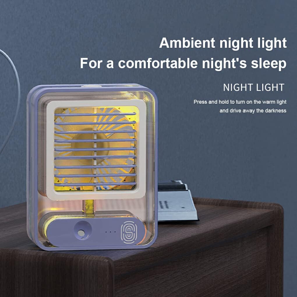 Φορητός Ανεμιστήρας Ψύξης & Υδρονέφωσης Type C 4.5W με Spray Νερού Υδρονέφωσης, LED Φωτισμό, Κουμπί Αφής & 3 Ταχύτητες Αέρα Φορητός Ανεμιστήρας Ψύξης & Υδρονέφωσης Type C 4.5W με Spray Νερού Υδρονέφωσης, LED Φωτισμό, Κουμπί Αφής & 3 Ταχύτητες Αέρα