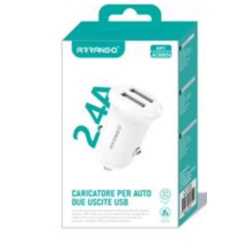 Φορτιστής Αυτοκινήτου με 2 Θύρες USB 2.4A - Arrango Φορτιστής Αυτοκινήτου με 2 Θύρες USB 2.4A - Arrango