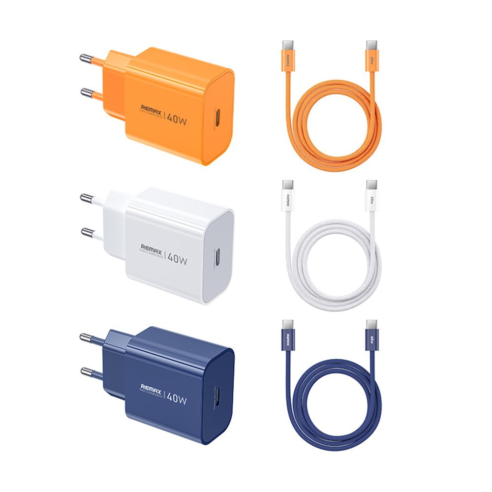 Φορτιστής Ταχείας Φόρτισης Remax CA10 GaN 40W USB-C PD | Με Καλώδιο 65W, Τεχνολογία GaN για Laptop, Smartphone, Tablet – Πορτοκαλί Φορτιστής Ταχείας Φόρτισης Remax CA10 GaN 40W USB-C PD Με Καλώδιο 65W, Τεχνολογία GaN για Laptop, Smartphone, Tablet – Πορτοκαλί