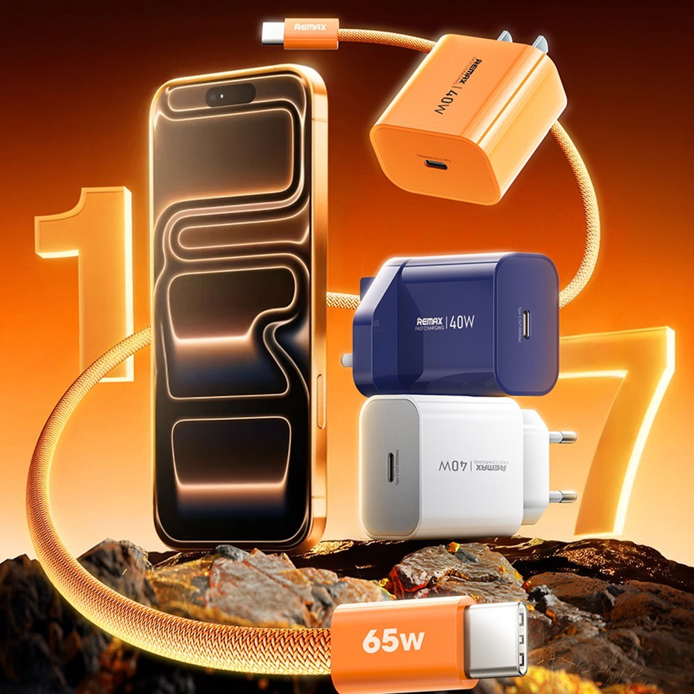 Φορτιστής Ταχείας Φόρτισης Remax CA10 GaN 40W USB-C PD | Με Καλώδιο 65W, Τεχνολογία GaN για Laptop, Smartphone, Tablet – Πορτοκαλί Φορτιστής Ταχείας Φόρτισης Remax CA10 GaN 40W USB-C PD | Με Καλώδιο 65W, Τεχνολογία GaN για Laptop, Smartphone, Tablet – Πορτοκαλί