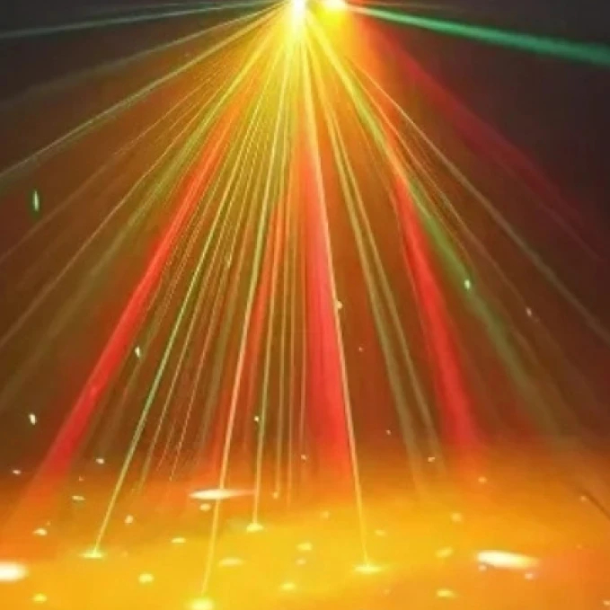 Φωτορυθμικό LED RGBW Multi-Effects Ρομποτική Κεφαλή 200W με Laser, Strober και Τηλεχειριστήριο Φωτορυθμικό LED RGBW Multi-Effects Ρομποτική Κεφαλή 200W με Laser, Strober και Τηλεχειριστήριο