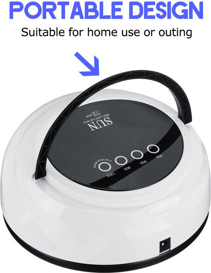 Φουρνάκι Νυχιών Sun T2 UV LED 98W με Χρονοδιακόπτη και Λαβή Φουρνάκι Νυχιών Sun T2 UV LED 98W με Χρονοδιακόπτη και Λαβή