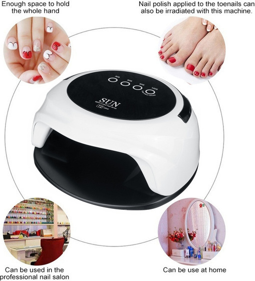 Φουρνάκι Νυχιών Sun T2 UV LED 98W με Χρονοδιακόπτη και Λαβή Φουρνάκι Νυχιών Sun T2 UV LED 98W με Χρονοδιακόπτη και Λαβή