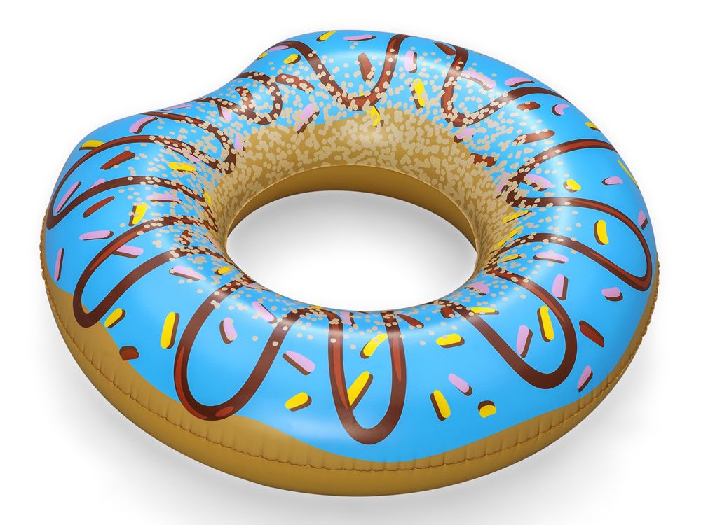 Φουσκωτή Σαμπρέλα Θαλάσσης Donut σε Μπλε Χρώμα Bestway 107cm Φουσκωτή Σαμπρέλα Θαλάσσης Donut σε Μπλε Χρώμα Bestway 107cm