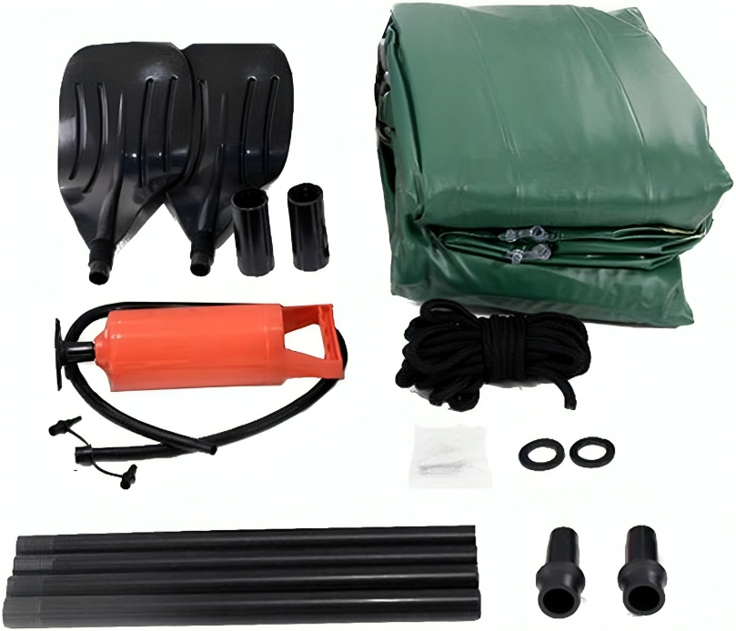 Φουσκωτή Βάρκα 4 Ατόμων - Σετ με Κουπιά, Τρόμπα και Κιτ Επιδιόρθωσης - Καμουφλάζ 272 x 152cm - Intime Φουσκωτή Βάρκα 4 Ατόμων - Σετ με Κουπιά, Τρόμπα και Κιτ Επιδιόρθωσης - Καμουφλάζ 272 x 152cm - Intime