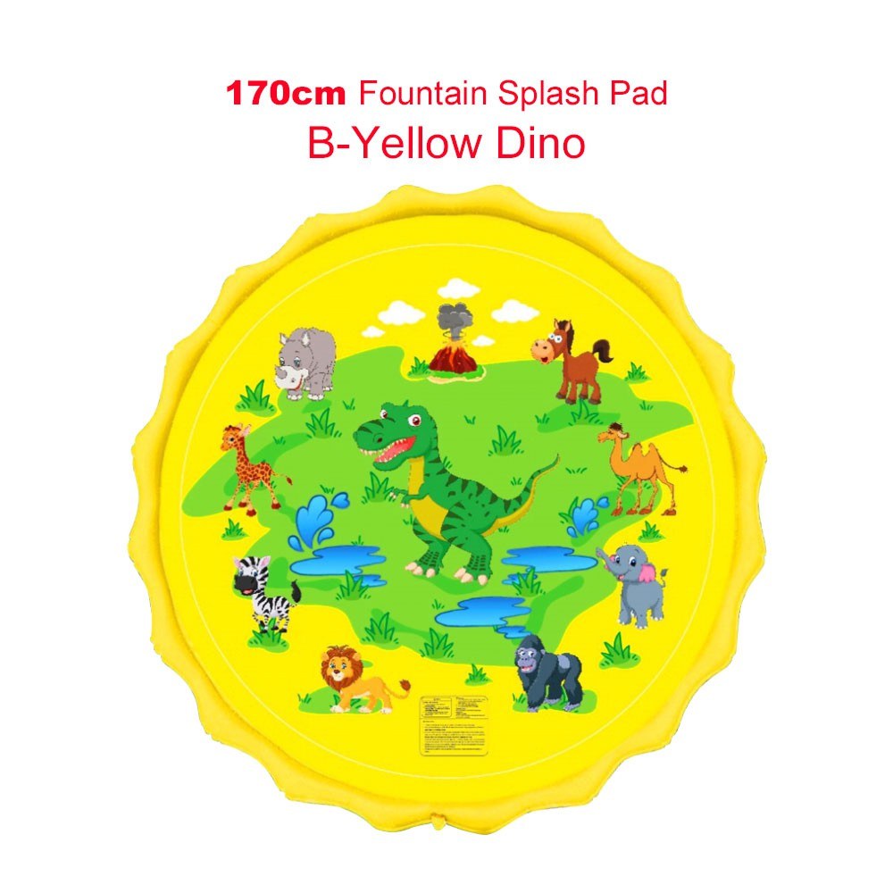 Φουσκωτό Splash Pad 170cm με Συντριβάνι Νερού – Ζωάκια Φουσκωτό Splash Pad 170cm με Συντριβάνι Νερού – Ζωάκια